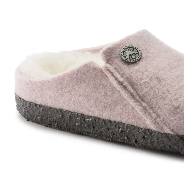 Zermatt Kids Shearling Wool Felt Soft Pink - Image 6