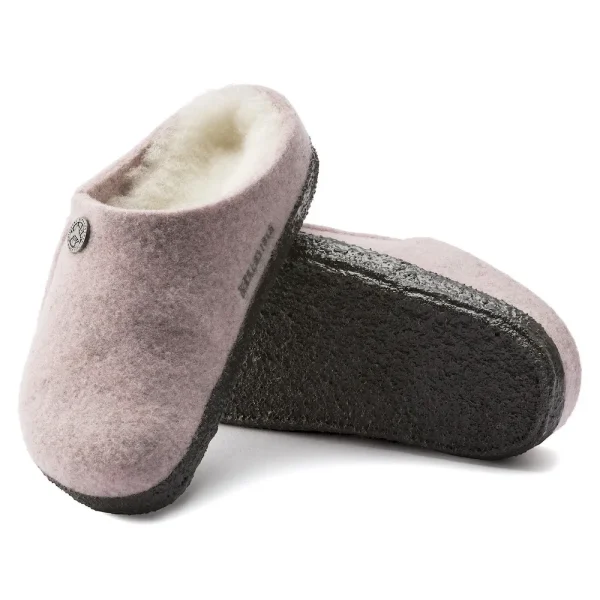 Zermatt Kids Shearling Wool Felt Soft Pink - Image 2