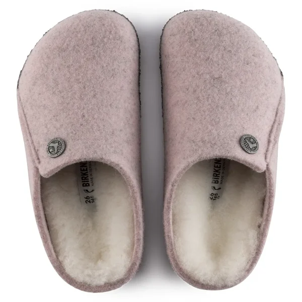 Zermatt Kids Shearling Wool Felt Soft Pink - Image 3