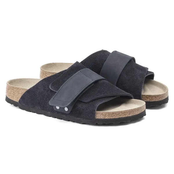 Kyoto Nubuck-Suede Leather Midnight Blue - Image 6