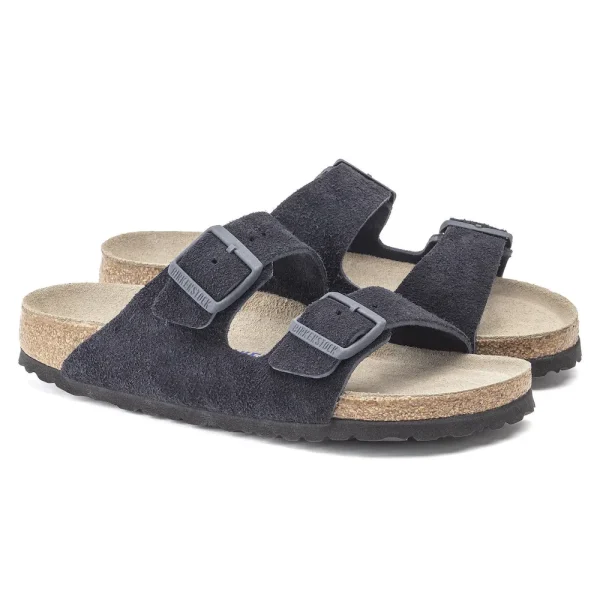 Arizona Soft Footbed Suede Leather Midnight Blue - Image 6