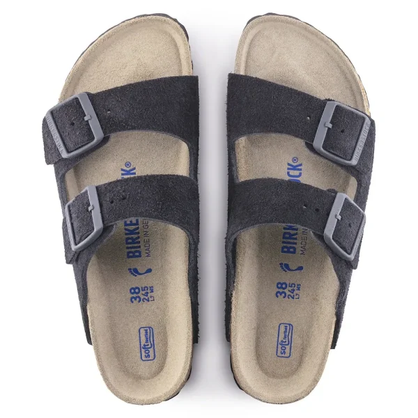 Arizona Soft Footbed Suede Leather Midnight Blue - Image 5