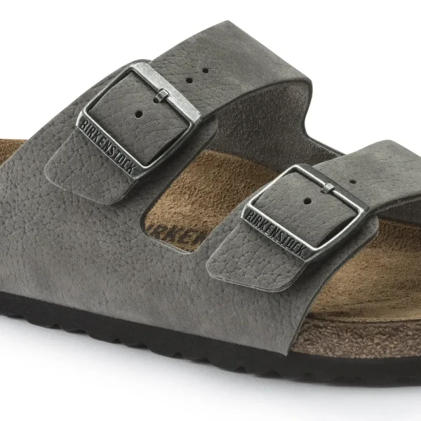 Arizona Nubuck Leather Desert Buck Whale Gray - Image 7