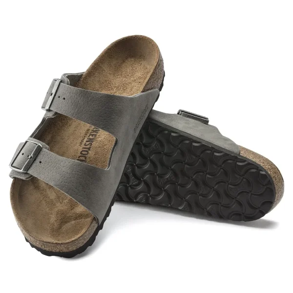 Arizona Nubuck Leather Desert Buck Whale Gray - Image 3