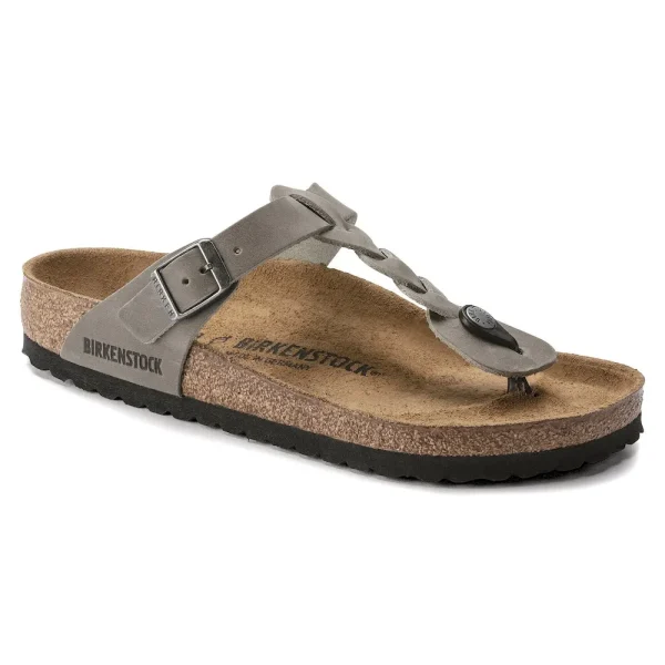 Gizeh Braided Oiled Leather Iron