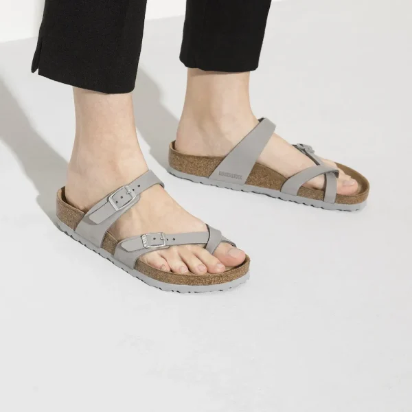 Mayari Nubuck Leather Dove Gray - Image 3