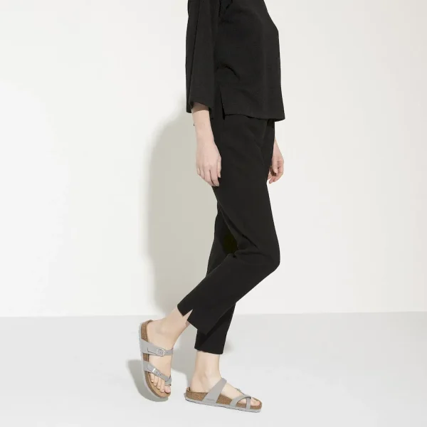 Mayari Nubuck Leather Dove Gray - Image 2