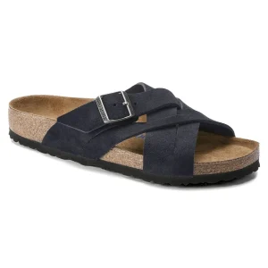 Lugano Soft Footbed Suede Leather Midnight Blue