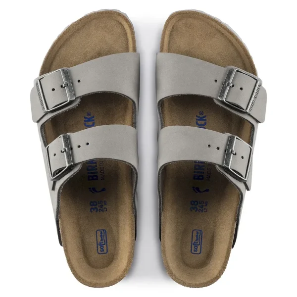 Arizona Soft Footbed Nubuck Leather Dove Gray - Image 6