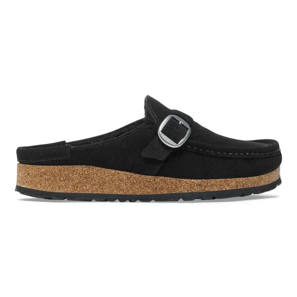 Buckley Shearling Suede Leather Black - Image 14