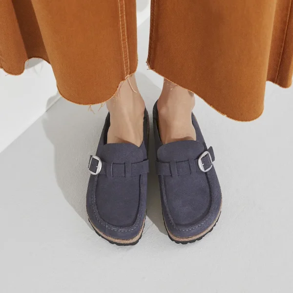Buckley Suede Leather Navy - Image 3