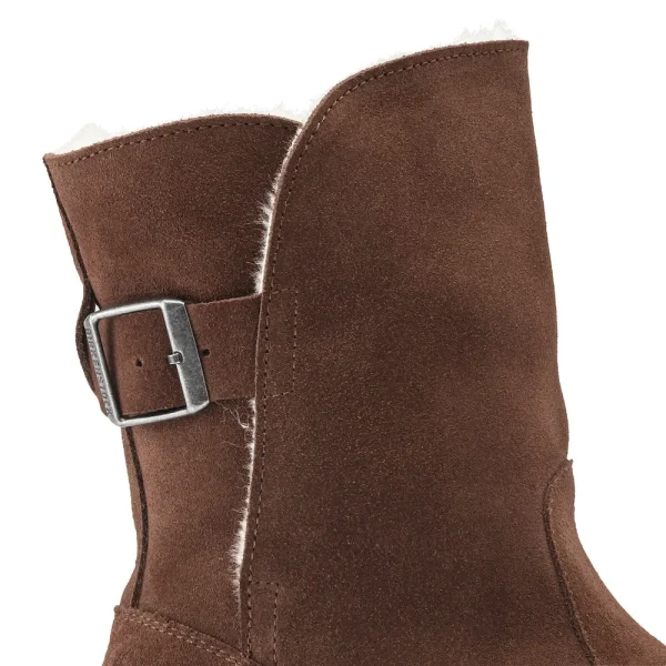 Uppsala Shearling Suede Leather Espresso - Image 8