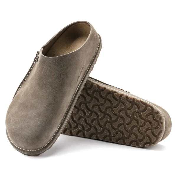 Zermatt Premium Suede Leather Gray Taupe - Image 4