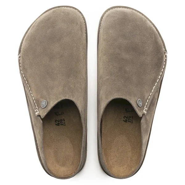 Zermatt Premium Suede Leather Gray Taupe - Image 5