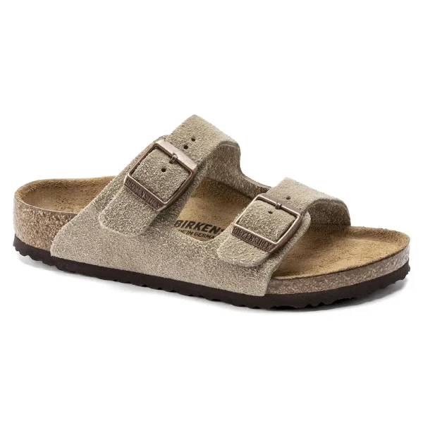 Arizona Kids Suede Leather Taupe
