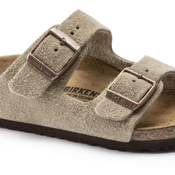 Arizona Kids Suede Leather Taupe - Image 6