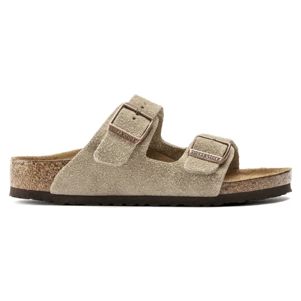 Arizona Kids Suede Leather Taupe - Image 5