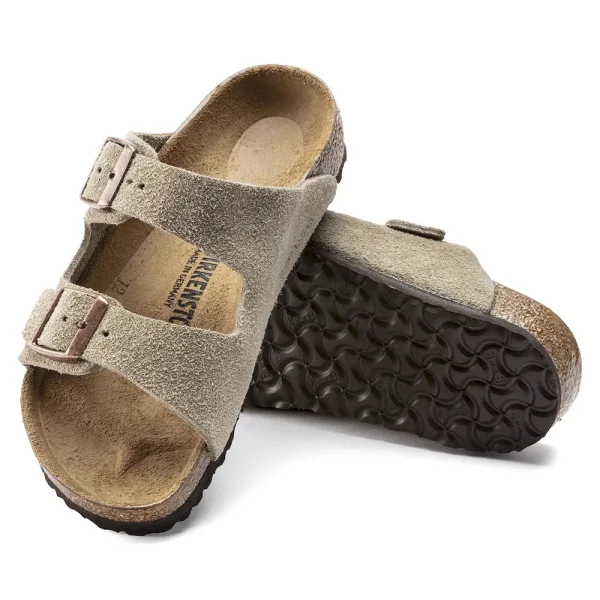 Arizona Kids Suede Leather Taupe - Image 2