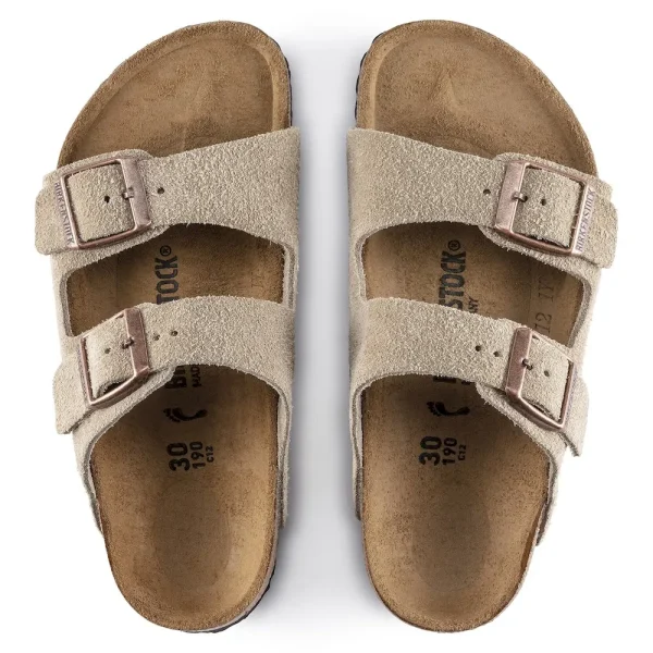 Arizona Kids Suede Leather Taupe - Image 3
