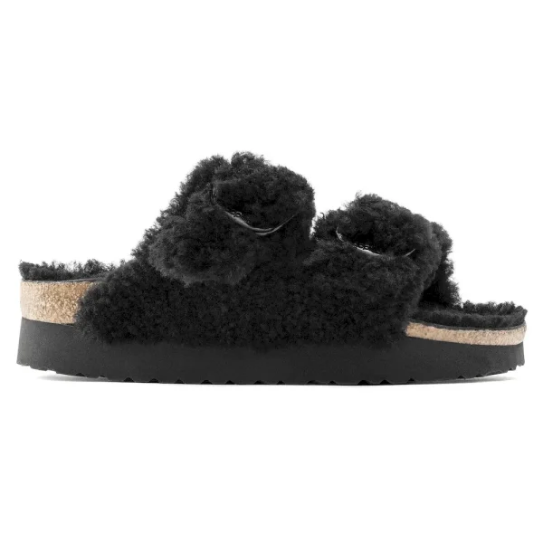 Arizona Big Buckle Shearling Shearling Teddy Black - Image 5