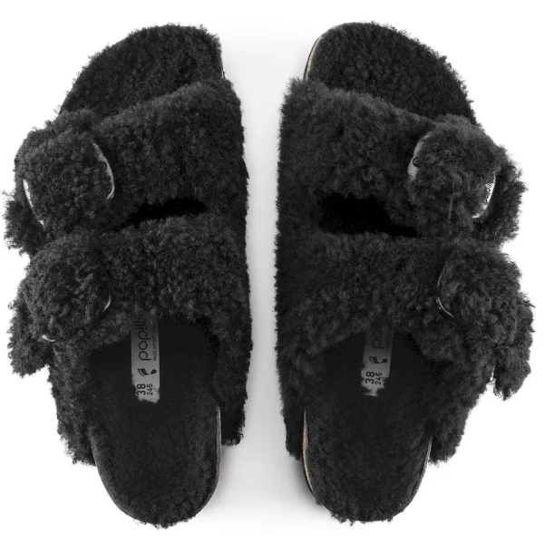Arizona Big Buckle Shearling Shearling Teddy Black - Image 3