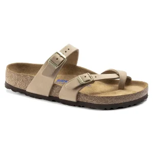 Mayari Soft Footbed Nubuck Leather Sandcastle