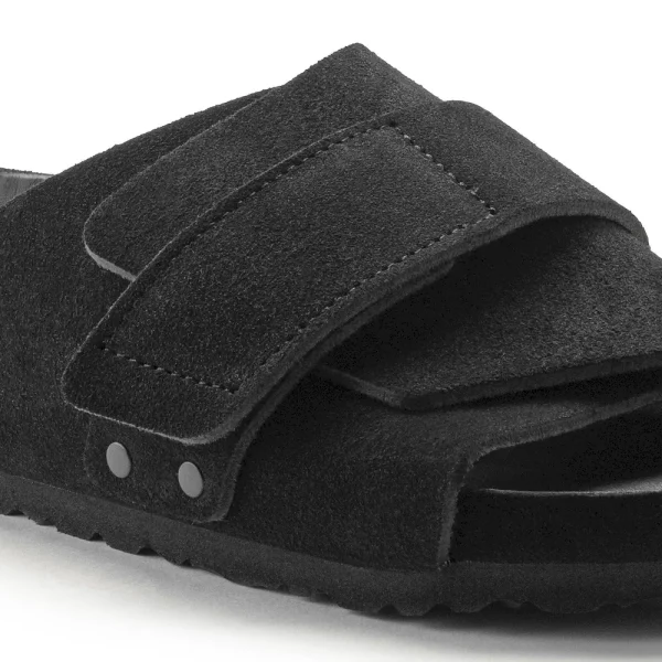 Kyoto Suede Leather Black - Image 8