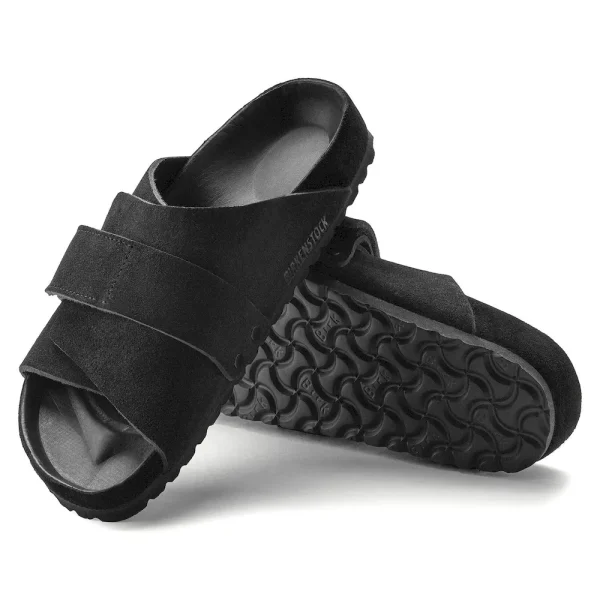 Kyoto Suede Leather Black - Image 4