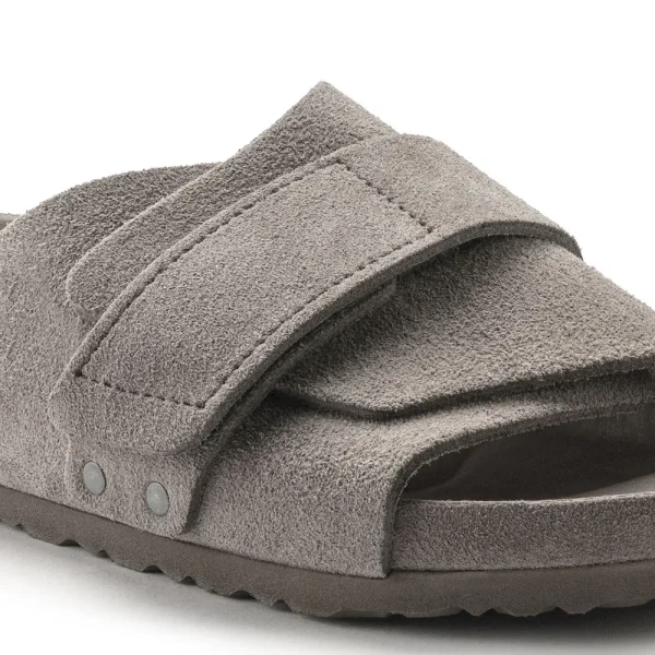 Kyoto Suede Leather Gray Taupe - Image 8