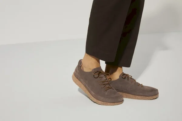 Honnef Light Suede Leather Gray Taupe - Image 13