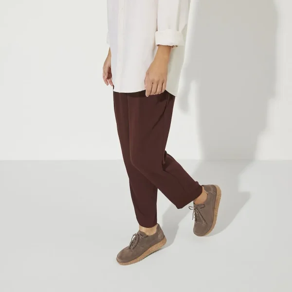 Honnef Light Suede Leather Gray Taupe - Image 2