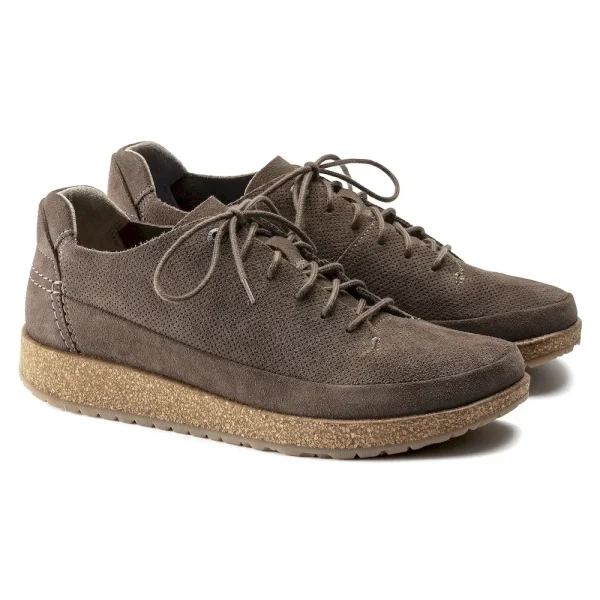 Honnef Light Suede Leather Gray Taupe - Image 6