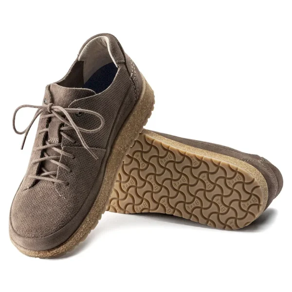 Honnef Light Suede Leather Gray Taupe - Image 4