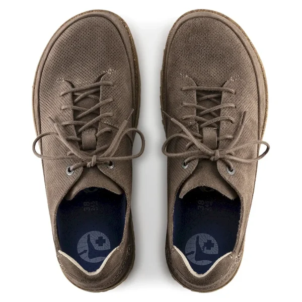 Honnef Light Suede Leather Gray Taupe - Image 5
