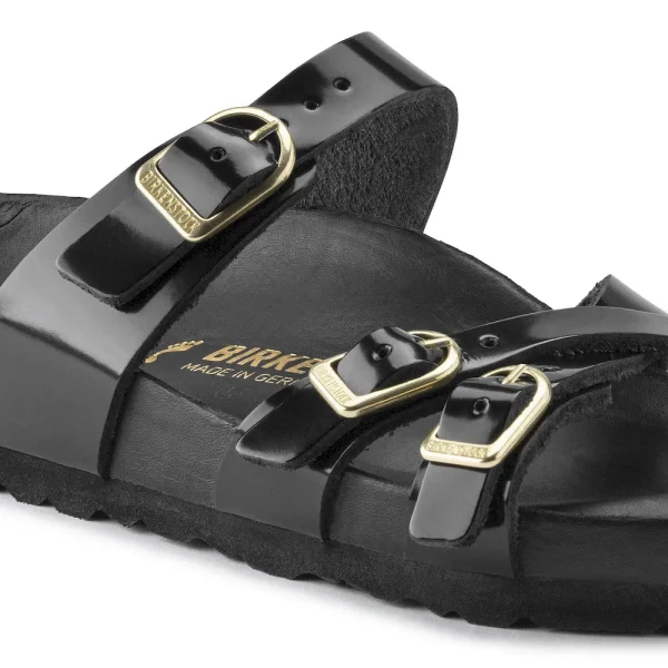 Franca Natural Leather Patent High Shine Black - Image 8