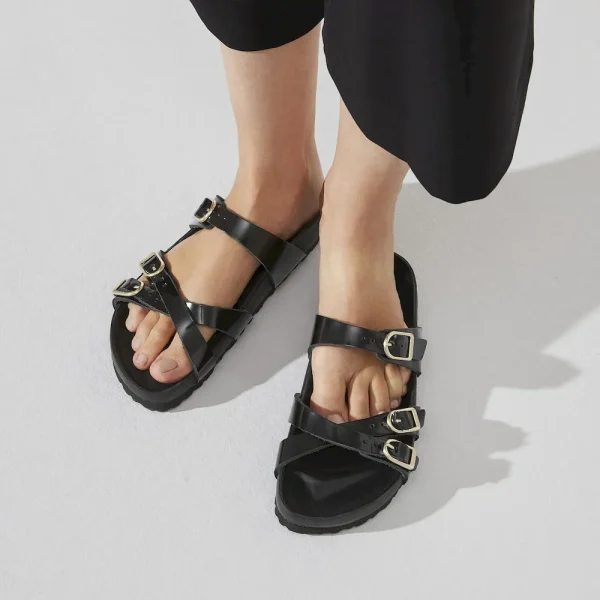 Franca Natural Leather Patent High Shine Black - Image 9