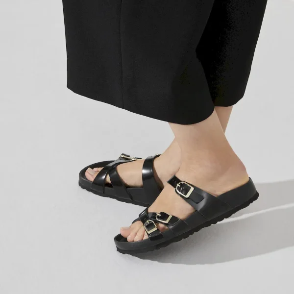 Franca Natural Leather Patent High Shine Black - Image 3
