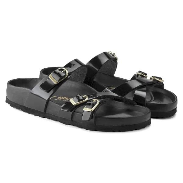 Franca Natural Leather Patent High Shine Black - Image 6