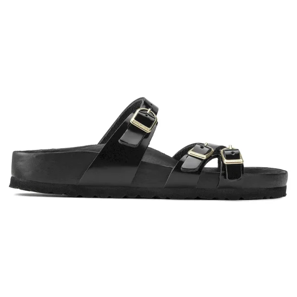 Franca Natural Leather Patent High Shine Black - Image 7