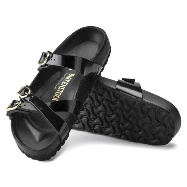 Franca Natural Leather Patent High Shine Black - Image 4