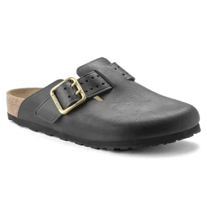 Boston Bold Leather Black