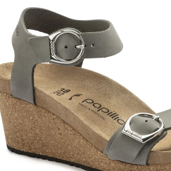 Soley Nubuck Leather Dove Gray - Image 8