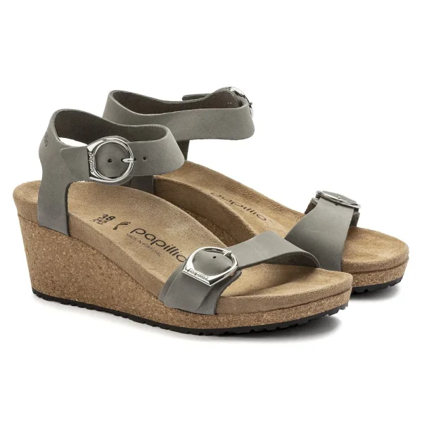 Soley Nubuck Leather Dove Gray - Image 6
