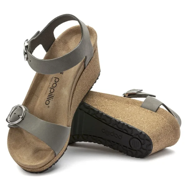 Soley Nubuck Leather Dove Gray - Image 4