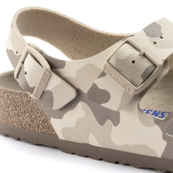 Milano Soft Footbed Birko-Flor Desert Soil Gray/Taupe - Image 7