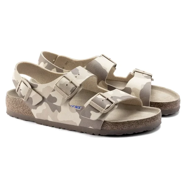 Milano Soft Footbed Birko-Flor Desert Soil Gray/Taupe - Image 5