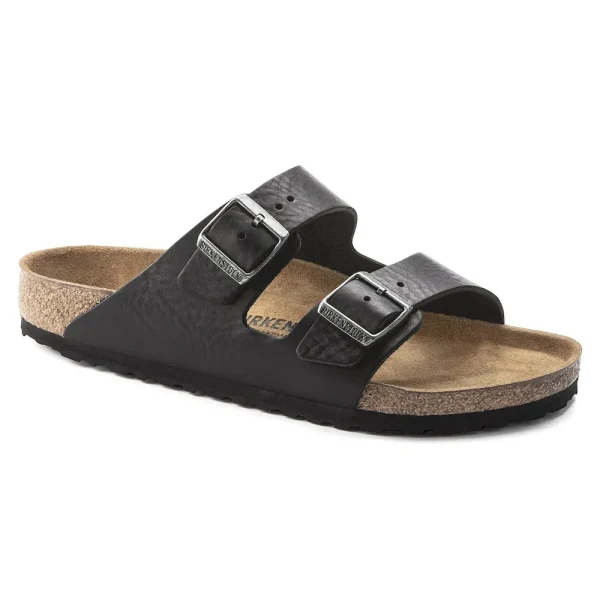 Arizona Grip Leather Vintage Wood Black