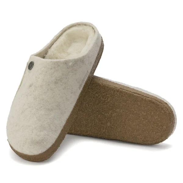 Zermatt Shearling Wool Felt Ecru - Image 4