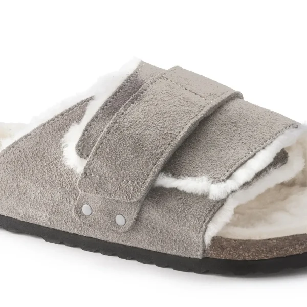 Kyoto Shearling Suede Leather Stone Coin - Image 8