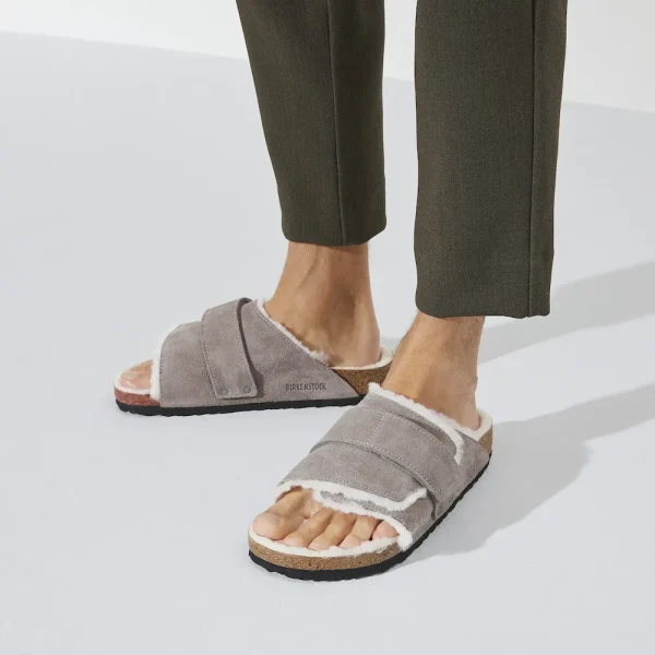 Kyoto Shearling Suede Leather Stone Coin - Image 3